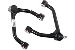 BST BSSP Pair Set 2-4 inch Upper Control Arms Compatible with 2007-2014 Chevy Silverado/GMC Sierra 1500 Tubular 3“ Suspension Lift Kit UCA for 14-18 Silverado Sierra 6-Lug 2WD/4WD