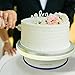 Cake Turntable Rotating Stand by Bakeware Pro with Bonus Frosting Icing Piping Pastry Bag and Five Nozzle Tips| Revolving Decorating Supplies Set For Dessert Birthday Party Holiday Wedding