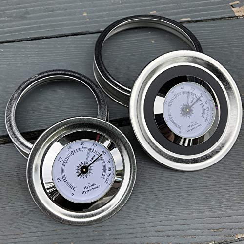 HyLids - Analog - Regular Mouth - Hygrometer Lid