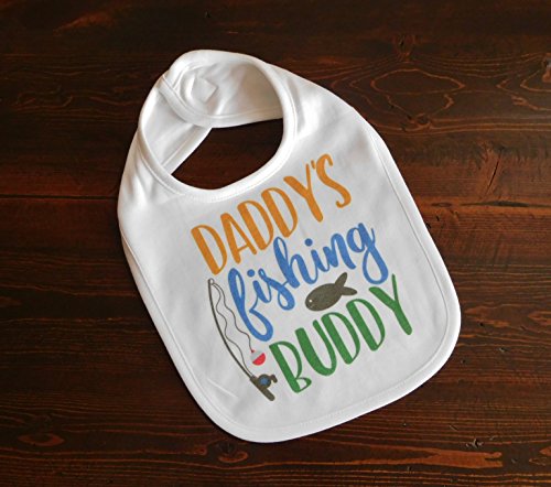 Baby Bib - Daddy's Fishing Buddy