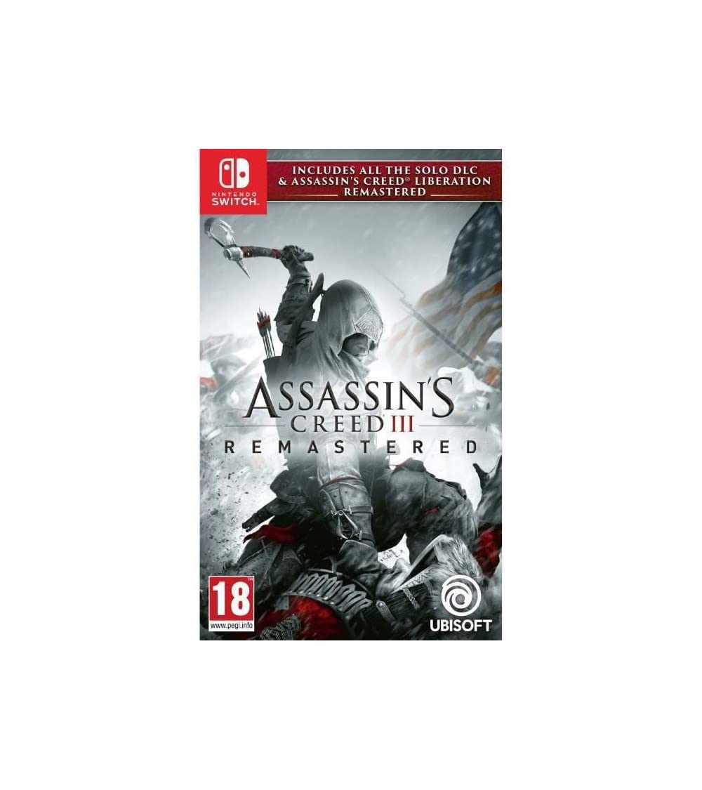 ASSASSIN'S CREED 3 + ASSASSIN'S CREED LIBERATION REMASTERED - SWITCH