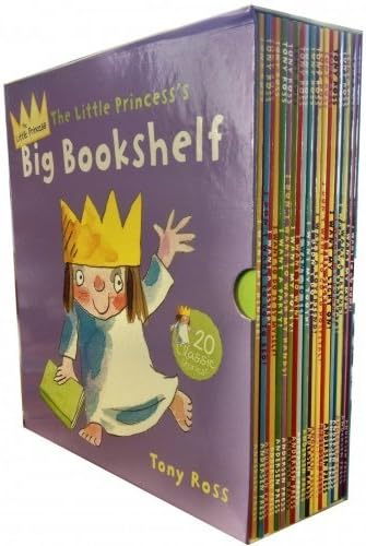 Little Princess Big Bookshelf Collection Tony Ross 20 Children Books Set (I Want a Party, My Dinner, Two Birthdays, My Light On, Do It by Myself, A Sister, Go Home, To Win, My Dummy, My Potty, I Want to Be, My Tooth, I Feel Sick, I Want a Friend, My Mum, I Didn't Do It, I Want a Boyfriend, I Dont Want to Go to Hospital,I Don't Want to Go to Bed, To Wash My Hands,)