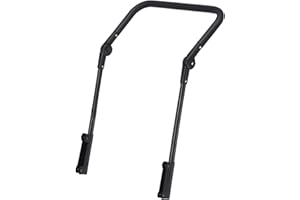 Wagon Push Handle Attachment Detachable Angle Adjustable Plastic Wagon Handle with Sponge Wrapped & Mounting Hardware Univers