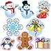 Winter Mix Cutouts Christmas Party Decorations 10Pcs Classroom Decor Accents