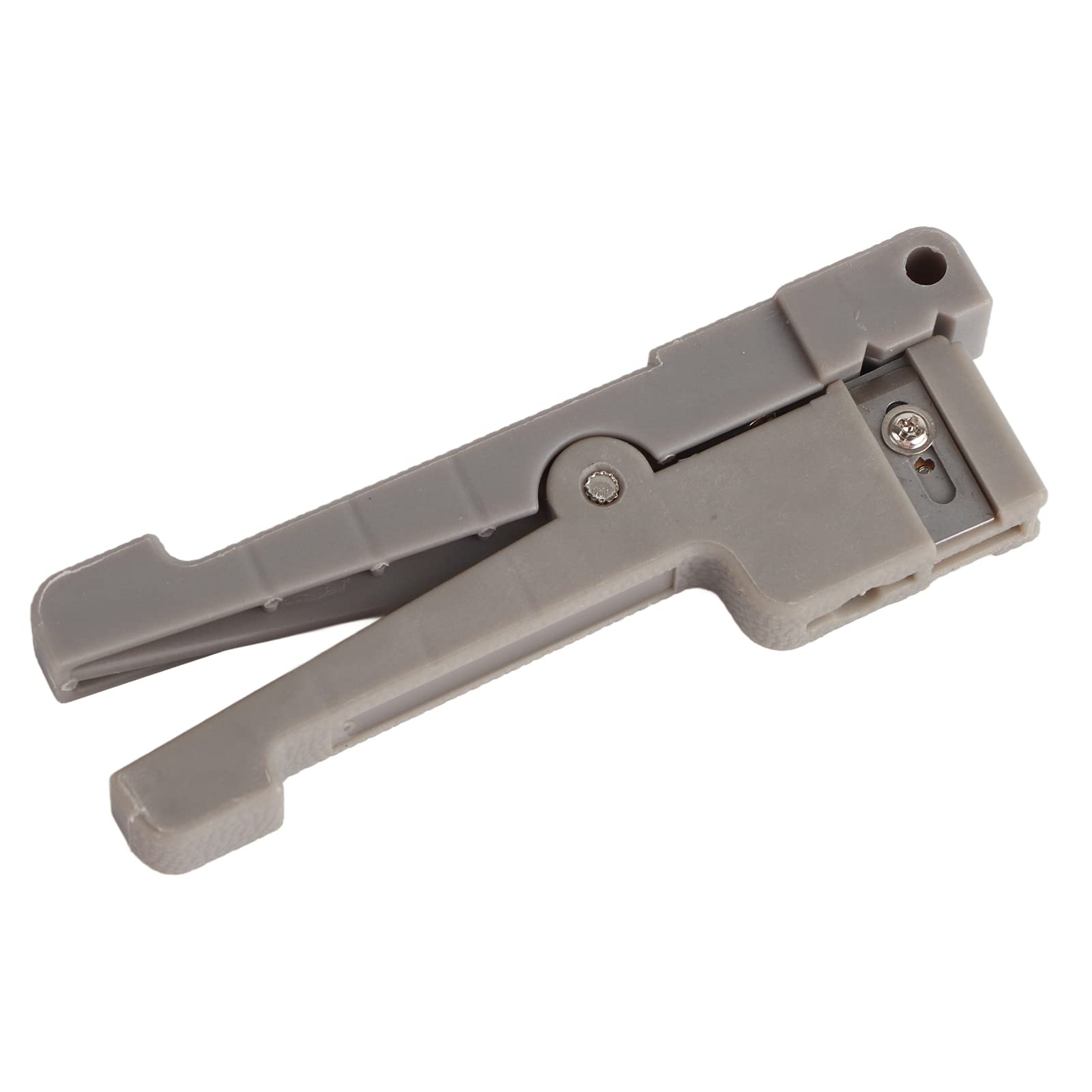 45-163 45-162 Coaxial Cable Fiber Optic Jacket Wire Stripper Cable Cutter Crimper Stripping Tool for Industry for Stripping Simplex Fiber and a Variety of Fiber Optic Cable(45-162)