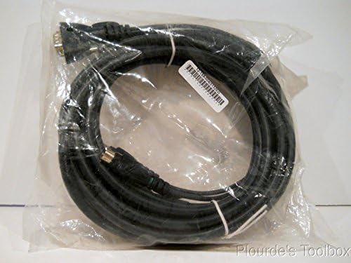 Justcom All-in-One 15' KVM Video Cable, JC15DC0, UL-2919, 4 Plug