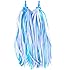 4Pcs Tassel Ribbons Convenient Easy Attach Bicycle Scooter Bike Handlebar Stream