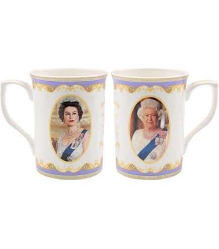 Queen Elizabeth II Commemorative Coffee Mug - 11 Oz White Ceramic Mug, Dishwasher & Microwave Safe - View #10