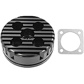 QGHAUC 66cc 80cc Motorized Bike Cylinder Head with Gasket, High Compression(Black)