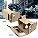 Blisstime DIY Google Cardboard Virtual Reality 3D Glasses
