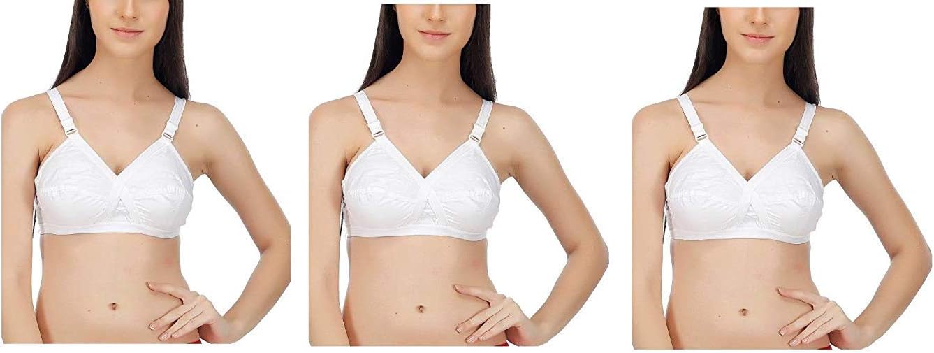 Dilency Sales Women's Cotton Non-Padded Non-Wired Regular Bra