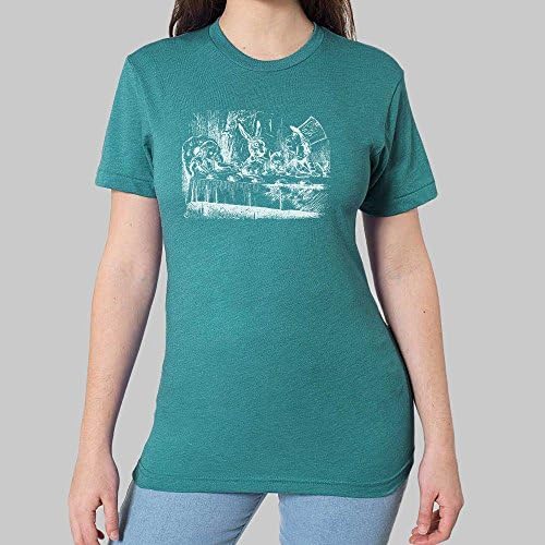 Women's Graphic Tee - Alice in Wonderland T-shirt, Unisex Size, 5 Colors
