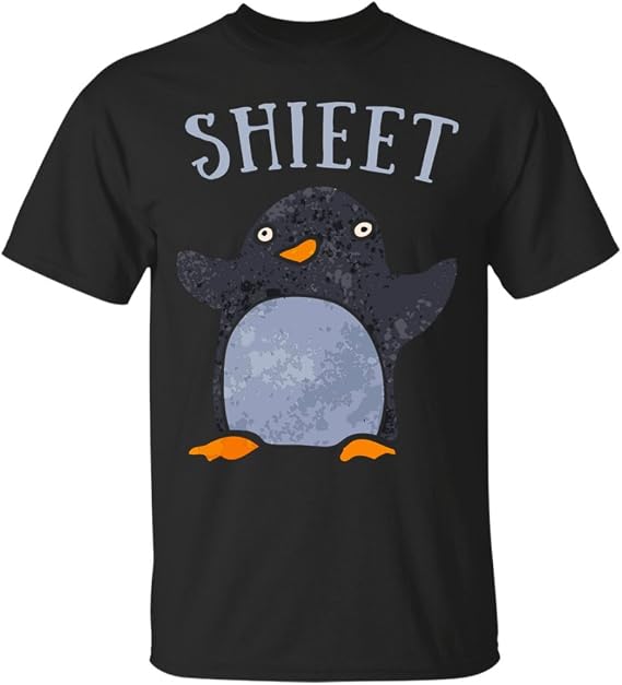 shieet penguin shirt
