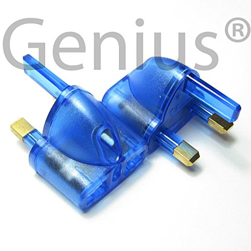 Genius Adattatore Convertitore Spina Presa Inglese Uk Tipo G Converte Spine Italiane 2 Poli 3 Poli E Americane In Spina Inglese Uk Tipo G