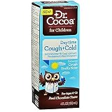 (2 Pack) Dr. Cocoa Daytime Cough & Cold Relief Medicine for Kids 4FL OZ