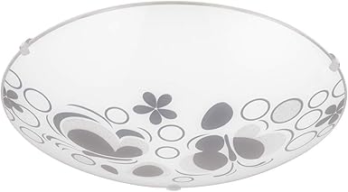 Deckenleuchte Irina aus Metall/Kunststoff Glas bunt Ø25cm: Amazon.de