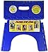 B and R 9 in. H 300 lb. capacity 1 step Resin Folding Step Stool