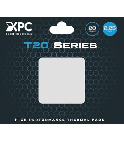 3 X Pad Térmico De Cobre 20 x 20 x 1 mm Copper Thermal Pad Heatsink Chip GPU CPU