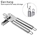 KOLPCTT Portable Can/Bottle Opener Manual Kitchen Tool, Professional Ergonomic Heavy Duty Safety, Stainless Steel Multifunctional