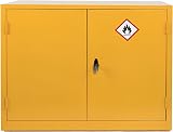 Horison Industries COSHH Cabinet Fireproof Flammable Storage 915x900x459mm view 1