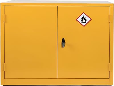 Horison Industries COSHH Cabinet Fireproof Flammable Storage 915x900x459mm