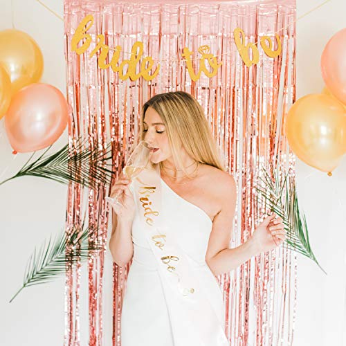 Bachelorette Party Decorations Bridal Shower Kit Rose Gold