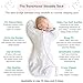 Amazing Baby Transitional Swaddle Sack, Arms Up Half-Length Sleeves & Mitten Cuffs, Swaddle for Newborn Transition to Baby Sleep Sack Wearable Blanket, Medium, 3-6 month, 14-21 lb, Sterling confetti