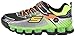 Skechers Kids Flashpod - Scoria Sneaker ,Black/Lime, 1 Little Kid M
