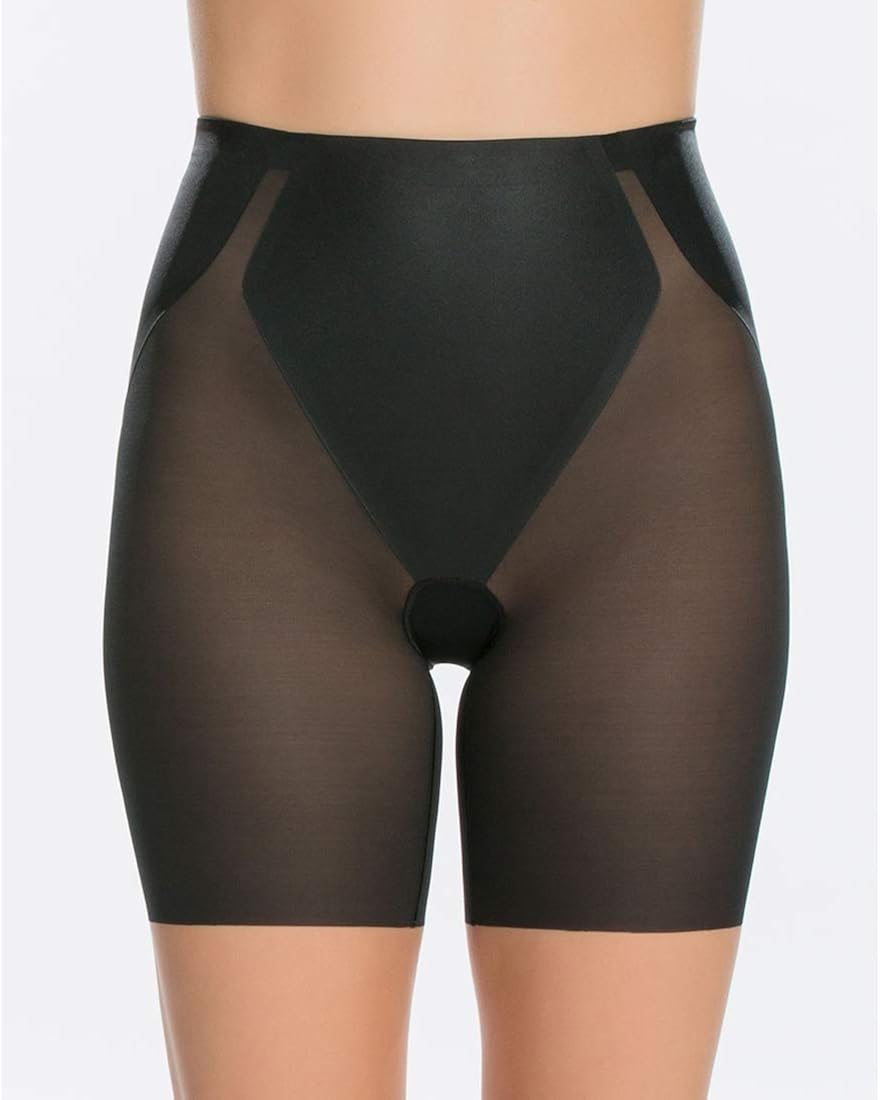 spanx haute contour mid thigh short