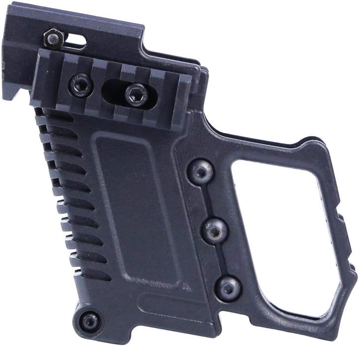Tactical Area ABS Pistol Carbine Kit Mount W/Rail Panel For G17 G18 G19 GBB Series Accessorie