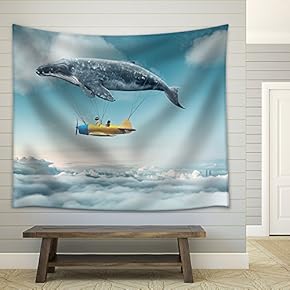 Take Me to The Dream - Fabric Wall Tapestry Home Decor - 51x60 inches