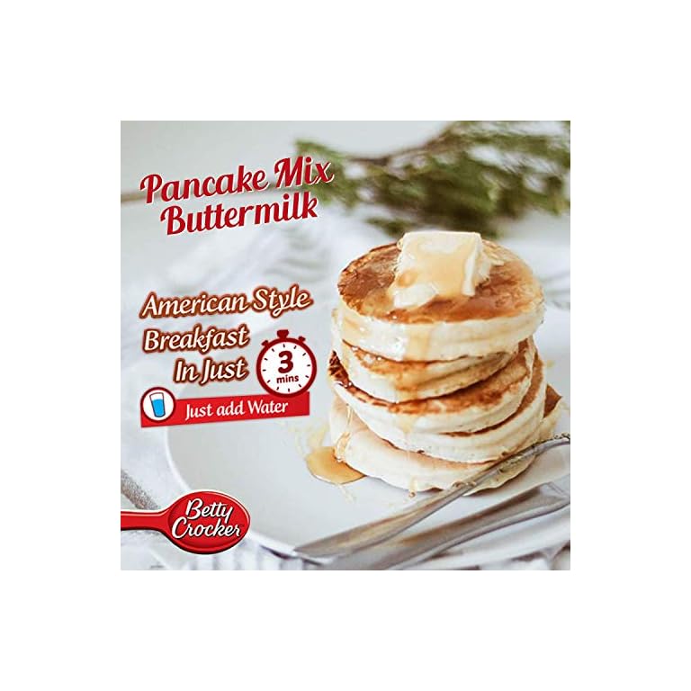 Betty Crocker Buttermilk Pancake Mix Pan Cake Mix for Kids No