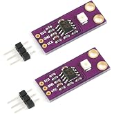 HiLetgo 2pcs GUVA-S12SD UV Detect Sensor Ultraviolet Light Sensor Module S12SD Light Sensor Wavelength Detection Range 240nm-370nm 130 Degrees Large Angle Detection