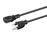 Monoprice Power Cord - NEMA 5-15P to IEC 60320