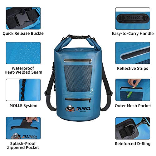 RUNCL Waterproof Dry Bag ANCOHUMA, Dry Compression Sack, Dry Backpack