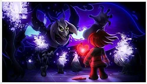 Undertale Frisk Asriel Dreemurr Custom Home Decor Art Wallpaper Decoractive Print Poster Wall Sticker 20 X 30 Inch