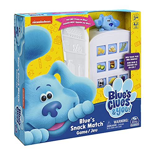 Blue's Clues Snack Match Game, Matching Board Game, for Families and Kids Ages 3 and up Pricepulse