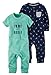 Carter's Baby Boys' 2 Pack Aircraft Rompers