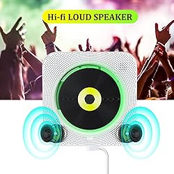 KOVCDVI Portable CD Player with Bluetooth