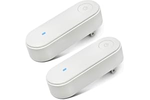 GENERIC 2 Pcs 2026 New Magair Air Purifier for M0ld, Magair Air Purifier Plug in with Replacement Filter, Mag Air Purifiers, Suitable for Bedrooms, Toilets, Living Room, Closets, Pet Room (White, Blue light)