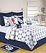 C&F Home Knotty Buoy Standard Sham, White/Navy