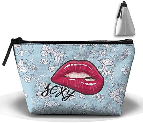 Lips Biting 3D Print Womens Graphic Travel Cases