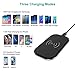 CHOETECH Fast Wireless Charger, 3 Coils Qi Wireless Charging Pad Compatible with Apple iPhone SE/11 Pro/ Xs Max/ Xr/ X/ 8/ 8 plus, 10W for Galaxy S20/ Note 10/S10/ S9/ S8, 5W for HUAWEI Mate 30 Pro