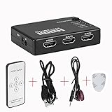 Merkmak 5 Port Video HDMI Switch Switcher Splitter HDTV 1080P PS3 DVD+IR Remote HDTV 5 Input 1 Output Laptop for HD-DVD Sky-HD STV PS3 Xbox 360