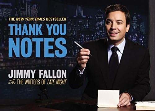 Thank You Notes by Jimmy Fallon (23-May-2011) Paperback Paperback – 1600