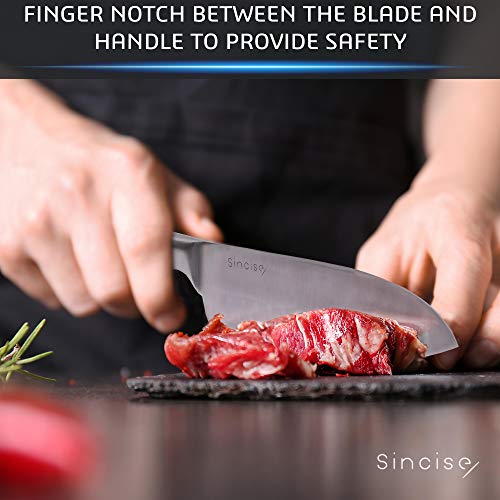3 Santoku+Professional+Ergonomic+One+Piece+Vegetable