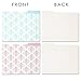 12 Pack Decorative Assorted Designer File Folder Set - 6 Different Colored Damask Designs - Letter Size with ½ Inch Cut Top Memory Tab - File Filing Organizers - 9.5 x 11.5 Inches