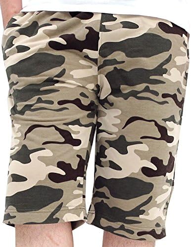Barcedos Men S Camouflage Shorts Casual Active Sweatpants Camo Medium B Beige Camo Buy Online At Best Price In Uae Amazon Ae