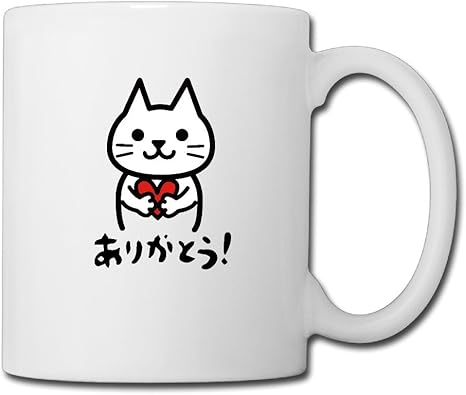Amazon Co Jp Aethertime Mug Cup オリジナルマグカップ 雑貨陶器 コップ 母の日 可愛い猫 おかんにプレゼント ホーム キッチン
