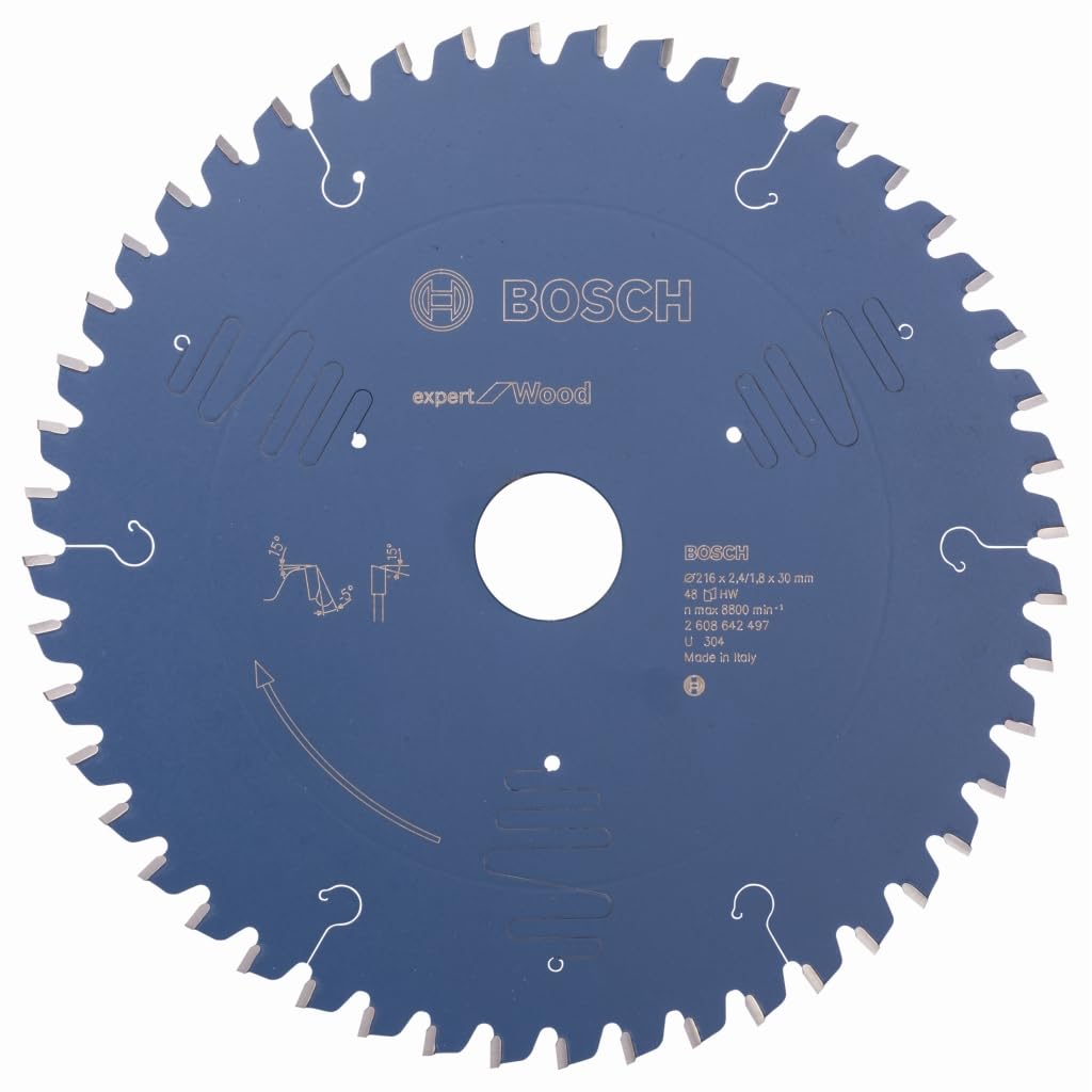 Bosch Professional Bosch 2608642497 Lame De Scie Circulaire Expert For Wood 216 X 30 X 2,4 Mm 48